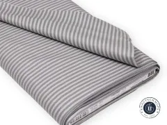 Gefalteter Ballen Riley Blake Tonal Stripe Gray mit Banderole und Artikelnummer C500-Gray