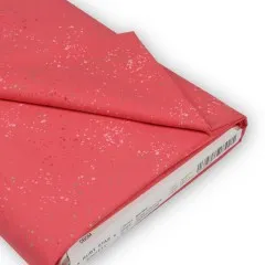 Gefalteter Stoffballen „Speckled" in Strawberry mit Ruby-Star-Society-Etikett (Kollektion, Designerin, Artikelnummer).