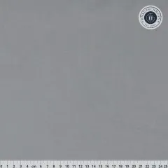 Größere Ansicht des einfarbigen Steel-Stoffs mit Zentimeter-Maßstab.