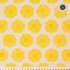 Cotton & Steel - By The Seaside II - Sunshine - Yellow Unbleached Fabric