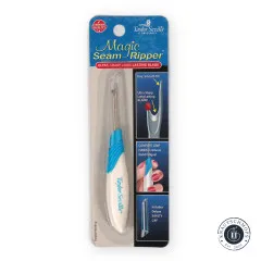Verpackung des Magic Seam Rippers mit Komfortgriff und Produktmerkmalen