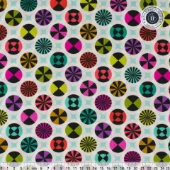 Tula Pink Baumwoll Designerstoff - Prince Charming - Taffy - Sugarrush