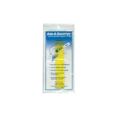 Alternative Verpackungsvariante des Add-A-Quarter-Lineals in wiederverschließbarer Tüte.