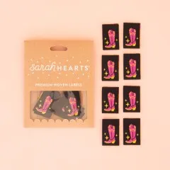 Sarah Hearts Label - Cowboystiefel
