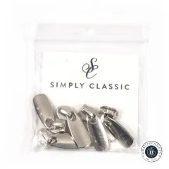 Zweite Ansicht der Simply-Classic-Verpackung mit sichtbaren Reißverschlussläufern.