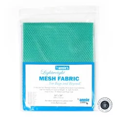 ByAnnie's Lightweight Mesh in Türkis in der Originalverpackung mit Etikett und Farbübersicht.
