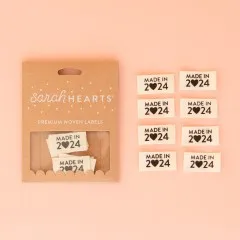 Sarah Hearts Label - Made in 2024 schwarz