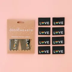Sarah Hearts Label - Love Pride