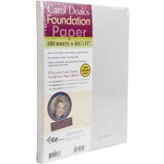 Foundation-Paper-Packung schräg von der Seite mit sichtbarem Buchrücken