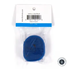 Rückseite der Verpackung mit Artikelbezeichnung und Barcode, Fold-Over-Elastic Blastoff Blue