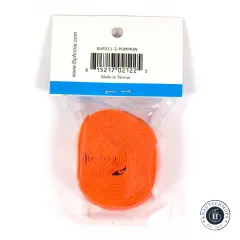 Rückseite der Verpackung mit Artikelbezeichnung und Barcode, Fold-Over-Elastic Pumpkin