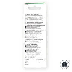 Rückseite der Verpackung mit mehrsprachiger Produktbeschreibung und Materialangaben