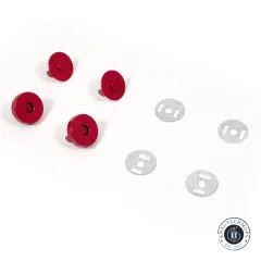Sassafras Lane Designs - Magnetic Snaps - Red