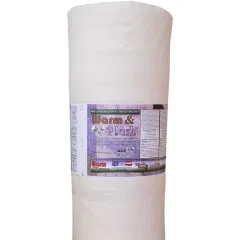Warm Company Warm & Plush Cotton Batting Queen Size (Quiltvlies)