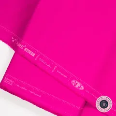 Webkante der Pure Solids Baumwolle mit Aufdruck AGF, PE-475 Very Berry und Oeko-Tex Standard 100
